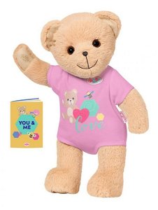 Zapf Baby Born - Medvídek - růžové oblečení