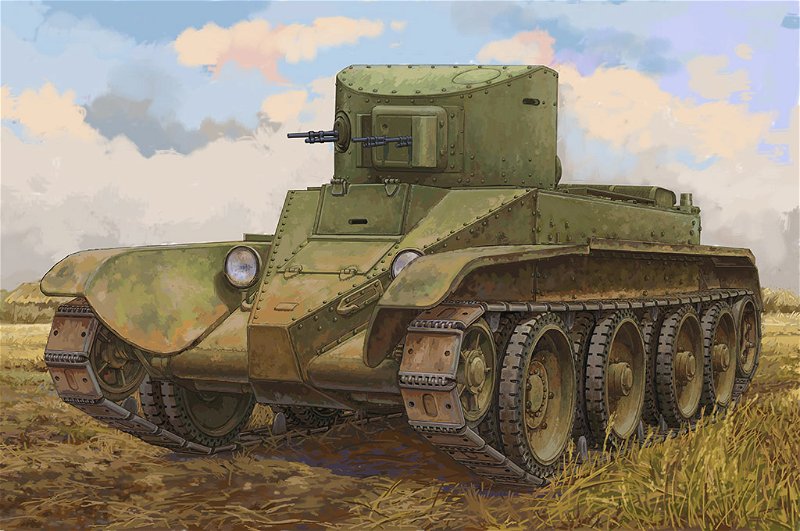 Hobby Boss slepovací model Soviet BT-2 Tank late 1:35