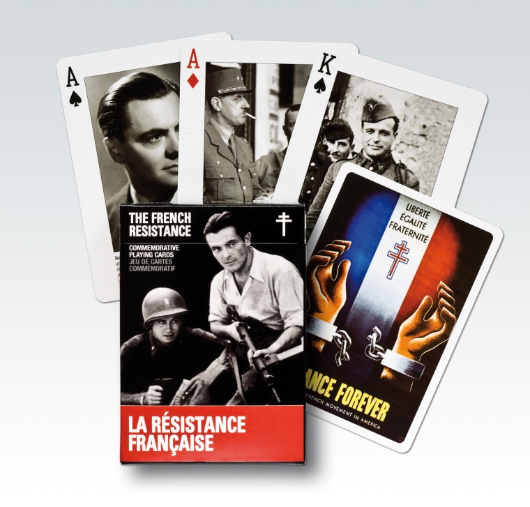 Piatnik Poker / Bridž - Francouzský odboj