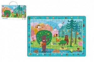 Teddies Puzzle - Přátelé z lesa - 80 dílků