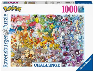 Ravensburger Puzzle - Challenge Puzzle: Pokémon - 1000 dílků