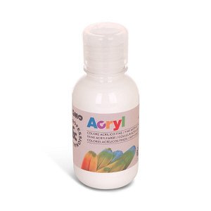 PRIMO Akrylová barva - 125 ml - bílá