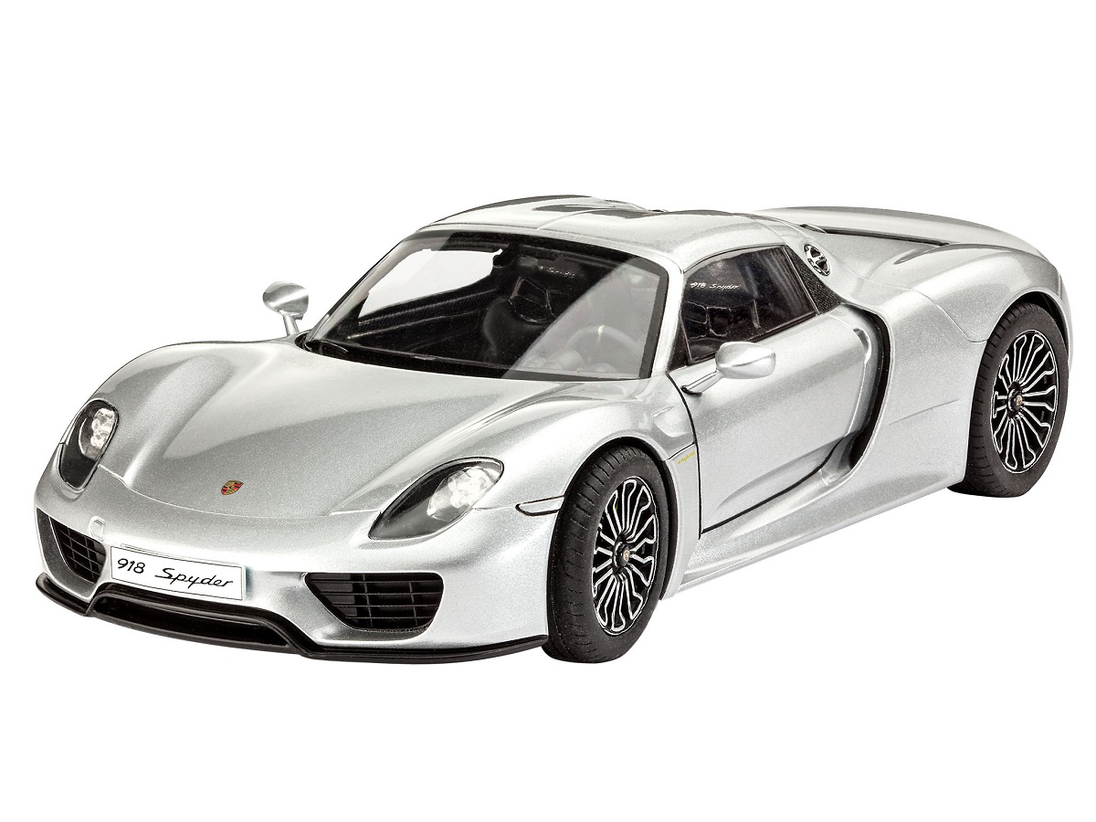 Revell Porsche Set Porsche Panamera + Porsche 918 Spyder Gift-Set 05681 1:24