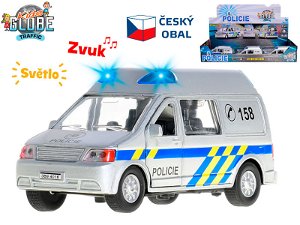 Mikro trading Kids Globe Traffic - Policie na zpětný chod - 14 cm - český design