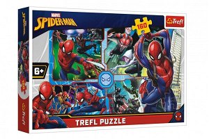 Trefl Puzzle - Spiderman zachraňuje - 160 dílků