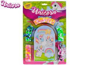 Mikro trading Unicorn - Sada zažehlovacích korálků - 2000 ks