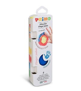 PRIMO Prstové barvy - 4 x 40 ml