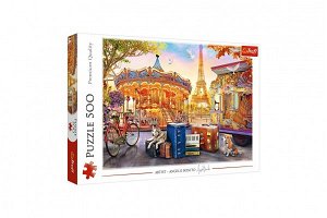 Trefl Puzzle - Prázdniny v Paříži - 500 dílků