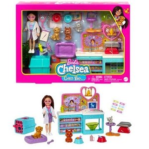 Mattel Barbie - Chelsea veterinářka - herní set