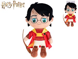 Mikro trading Harry Potter plyšový - 31 cm - stojící v Famfrpál obleku