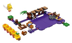 LEGO Super Mario 71383 - Wiggler a jedovatá bažina – rozšiřující set