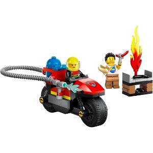 LEGO City 60410 - Hasičská záchranná motorka