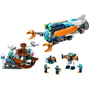 LEGO City 60379 - Hlubinná průzkumná ponorka