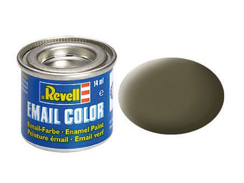 Revell Barva emailová matná - Olivová NATO (Nato olive) - č. 46