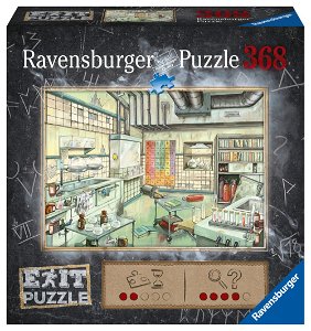 Ravensburger Exit Puzzle: Laboratoř - 368 dílků