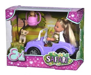 Simba Toys Evi Love - Panenka Evička: Safari s autem