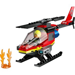 LEGO City 60411 - Hasičský záchranný vrtulník