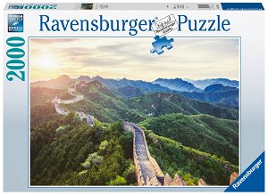 Ravensburger Puzzle - Čínská zeď ve sluneční záři - 2000 dílků