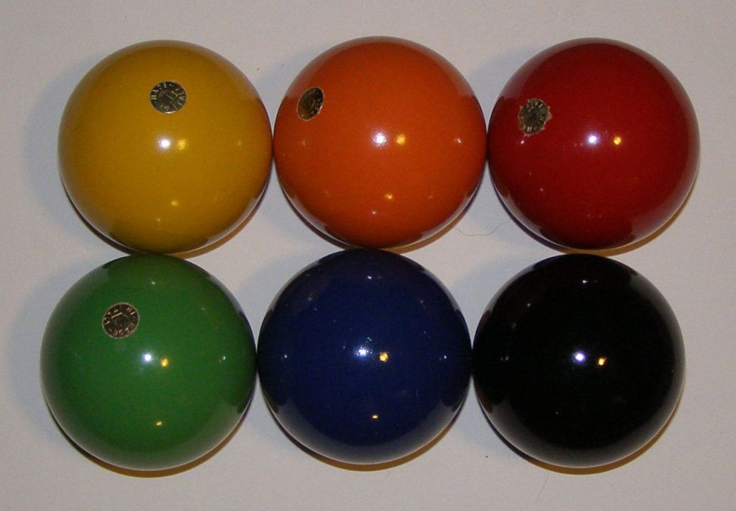 Lucio Londero Kroket náhradní koule 70 mm - 1 ks - oranžová