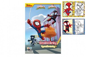Teddies Spiderman - Omalovánky - A5