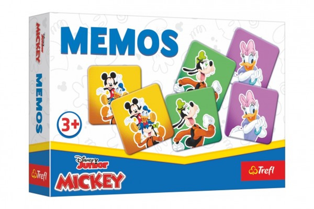Trefl Mickey Mouse - Pexeso papírové - 30 kusů