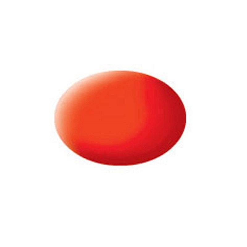 Revell akrylová 36125: matná světle oranžová luminous orange mat