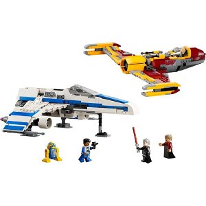 LEGO Star Wars 75364 - Stíhačka E-wing Nové republiky vs. stíhačka Shin Hati