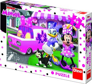 Dino Puzzle - Minnie a Daisy - 48 dílků