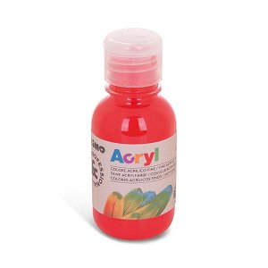 PRIMO Akrylová barva - 125 ml - červená