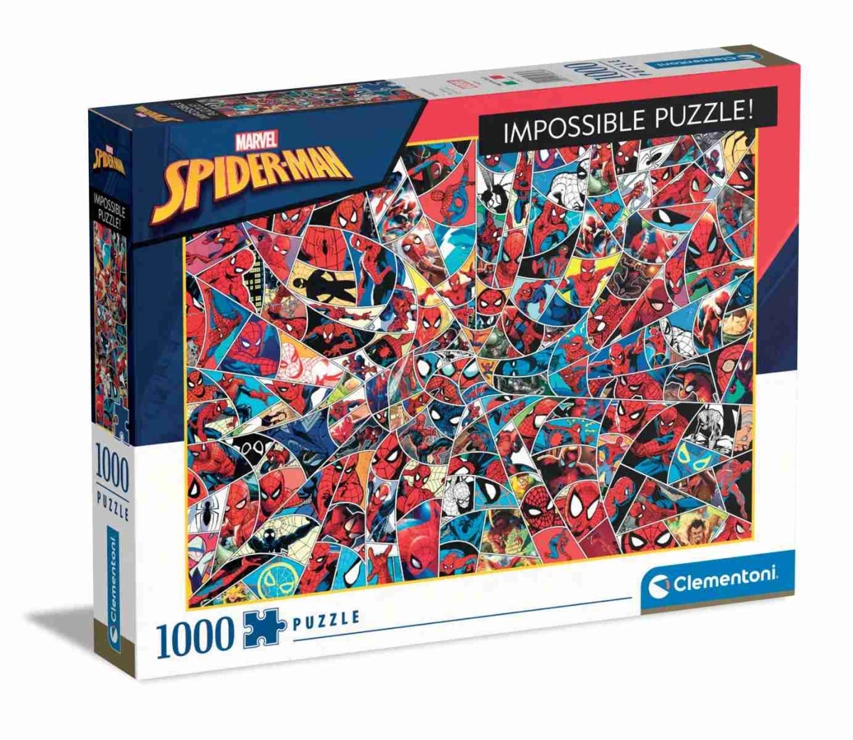 Clementoni Puzzle - Marvel: Impossible Spiderman - 1000 dílků