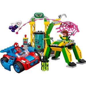 LEGO Marvel Spiderman 10783 - SpiderMan v laboratoři Doc Ocka