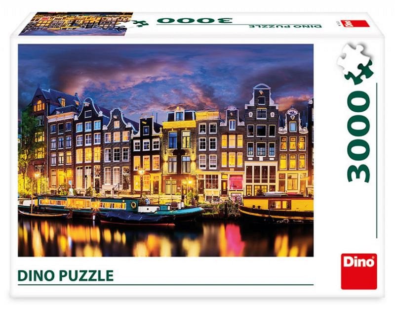 Dino Puzzle - Amsterdam - 3000 dílků