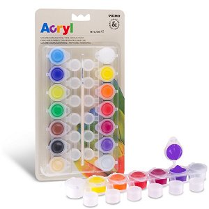 PRIMO Akrylové barvy - 14 x 4,5 ml