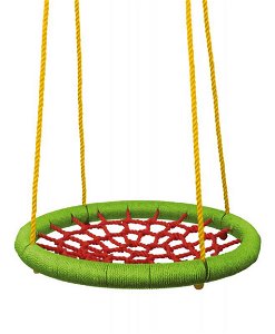 Woody Houpací kruh 83 cm zelenočervený