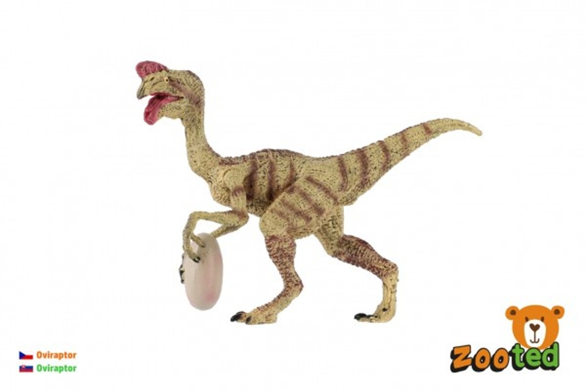 Teddies Oviraptor s vejcem - zooted - 12 cm