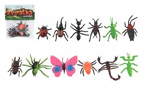Teddies Hmyz/zvířátko mini - 12 ks