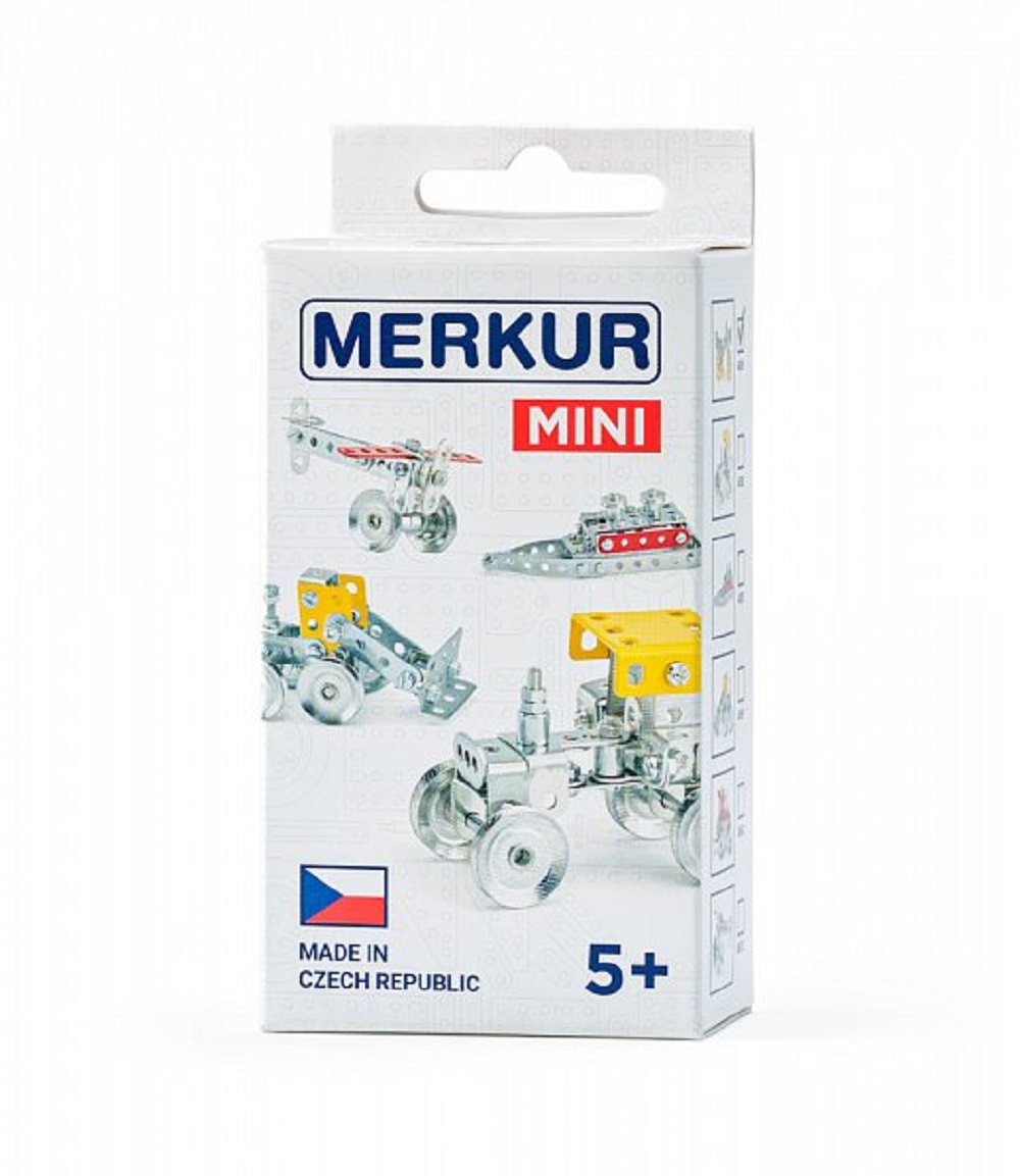 Merkur stavebnice Mini 55 - Motorka - 52 dílků