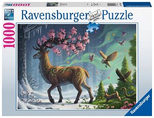Ravensburger Puzzle - Jarní jelen - 1000 dílků