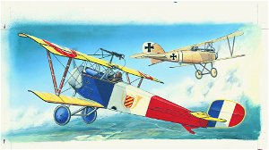 Směr Plastikový model letadla Nieuport 11/16 Bebe""