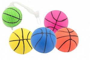 Teddies Míček basketbal guma 8 5cm 5 barev