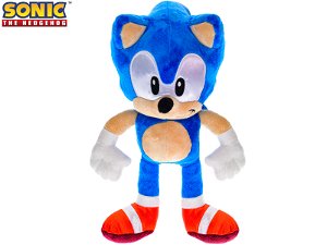 Mikro trading Sonic classic plyšový - 30 cm - stojící