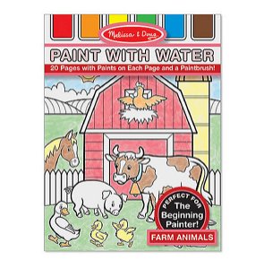 Melissa & Doug Omalovánky s barvami - Zvířata na farmě