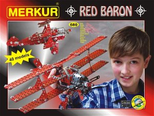 Merkur Stavebnice Merkur - Red Baron - 680 ks