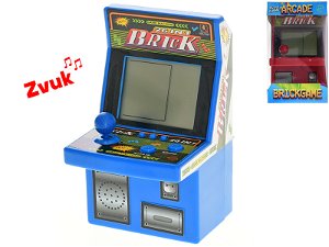 Mikro Trading Brickgame herní konzole 9x8,5x15cm na baterie