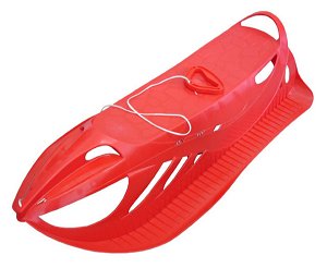 Plastkon Firecom - Sáně plastové - červená