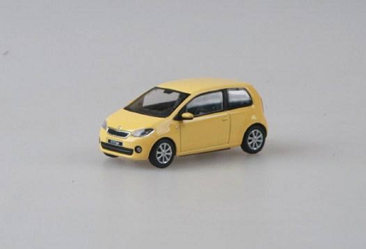 Abrex Škoda Citigo 3D žlutá 1:43