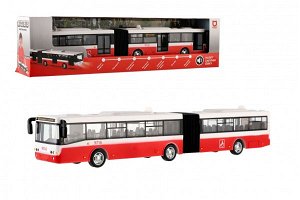 Teddies Autobus česky mluvící - 36 cm - červený