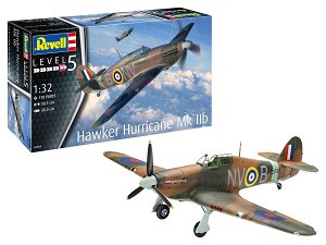 Revell Plastic ModelKit letadlo 04968 Hawker Hurricane Mk IIb 1:32
