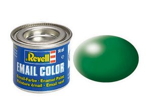 Revell Barva emailová hedvábně matná - Listově zelená (Leaf green) - č. 364