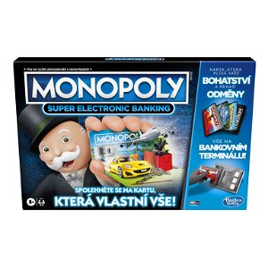 Hasbro Monopoly Super elektronické bankovnictví - CZ verze